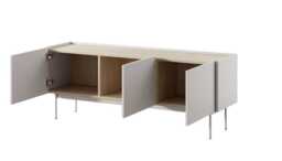 Frisk TV Cabinet 144cm - Cashmere 144cm - thumbnail 8