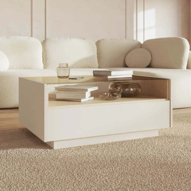 Hiro Coffee Table 96cm - Beige 96cm - image 1