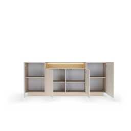 Hiro Sideboard Cabinet 203cm - Beige 203cm - thumbnail 5