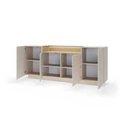 Hiro Sideboard Cabinet 203cm - Beige 203cm - thumbnail 3