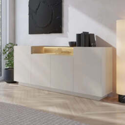 Hiro Sideboard Cabinet 203cm - Beige 203cm