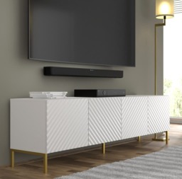 Surf TV Cabinet 200cm - Black 200cm - thumbnail 4