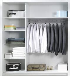 Panarea 11 Sliding Door Wardrobe 208cm - White Gloss 208cm - thumbnail 2