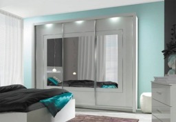 Panarea 11 Sliding Door Wardrobe 208cm - White Gloss 208cm - thumbnail 4