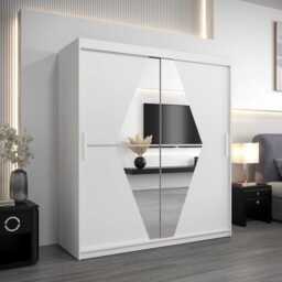 Boliwia Sliding Door Wardrobe 180cm - Oak Artisan 180cm - thumbnail 6