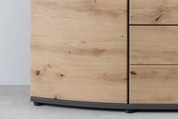 Dera 81 Sideboard Display Cabinet 160cm - Oak Artisan 160cm - thumbnail 7