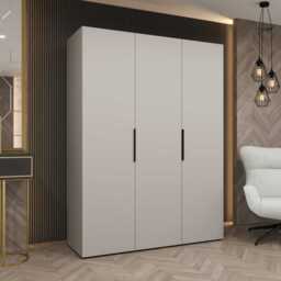 Marbella I Hinged Door Wardrobe 150cm - Oak Walnut 150cm - thumbnail 4