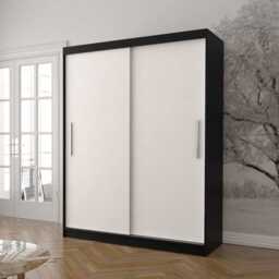 Vista 04 Sliding Door Wardrobe 150cm - White Oak Sonoma 150cm - thumbnail 3