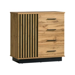 Lamelo LA5 Sideboard Cabinet 90cm - Oak Wotan 90cm