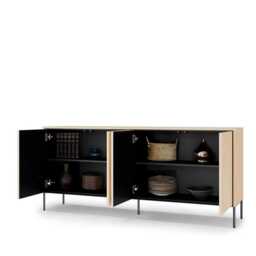 Flow FW-04 Sideboard Cabinet 193cm - Oak Vincenza 193cm - thumbnail 4
