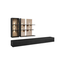 "Soul Entertainment Unit For TVs Up To 70"" - Black 300cm" - thumbnail 2
