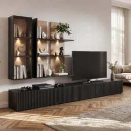 "Soul Entertainment Unit For TVs Up To 70"" - Black 300cm" - thumbnail 1