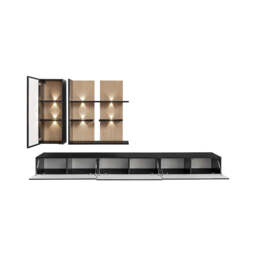 "Soul Entertainment Unit For TVs Up To 70"" - Black 300cm" - thumbnail 3
