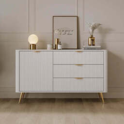 Lante Sideboard Cabinet 138cm - Black 138cm - thumbnail 2