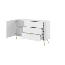 Lante Sideboard Cabinet 138cm - Black 138cm - thumbnail 4