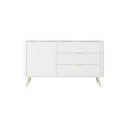 Lante Sideboard Cabinet 138cm - Black 138cm - thumbnail 5