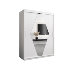 Boliwia Sliding Door Wardrobe 150cm - Black 150cm - thumbnail 8