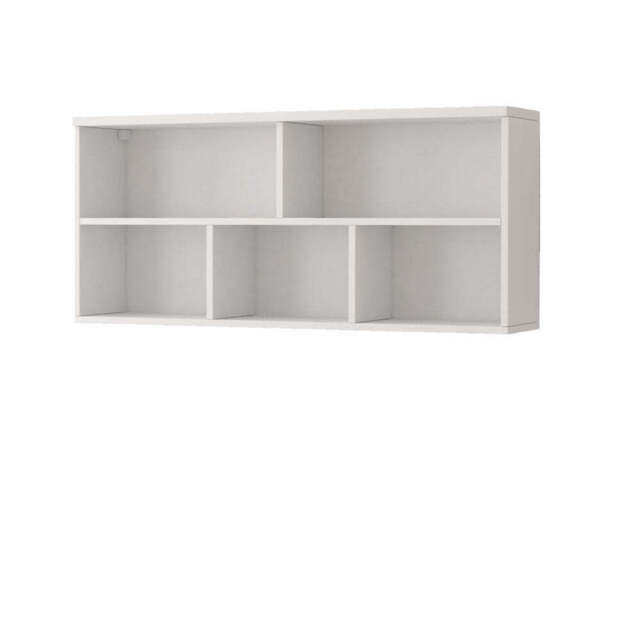 Omega OM-09 Wall Shelf 110cm - White Matt 110cm - image 1