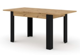 Nuka Extending Dining Table 120cm - Oak Artisan 120cm - thumbnail 4