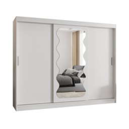 Spoti Sliding Door Wardrobe 250cm - Black 250cm - thumbnail 8