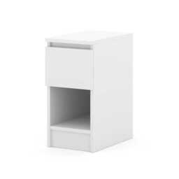 Maja Bedside Table 25cm - White 25cm - thumbnail 5