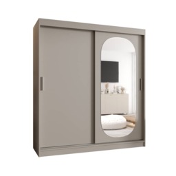Royal Sliding Door Wardrobe 180cm - Oak Walnut 180cm - thumbnail 5