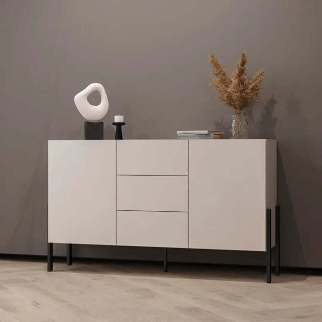 Jukon 43 Sideboard Cabinet 154cm - Cashmere 154cm - image 1