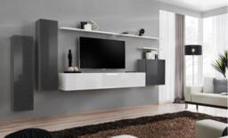 "Switch I Entertainment Unit For TVs Up To 75"" - Black 330cm Oak Wotan" - thumbnail 8