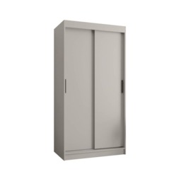 Rubino T Sliding Door Wardrobe 100cm - Cashmere 100cm - thumbnail 8