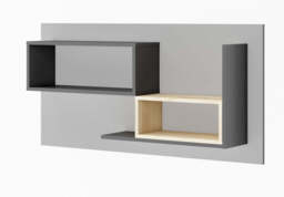 Pok PO-10 Wall Shelf 120cm - Grey Matt 120cm - thumbnail 1