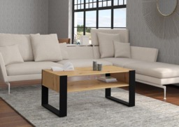 Nuka Coffee Table 110cm - Oak Artisan 110cm - thumbnail 2