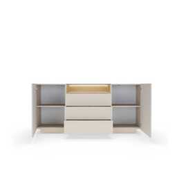 Hiro Sideboard Cabinet 176cm - Beige 176cm - thumbnail 5