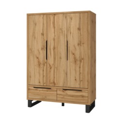 Halle Hinged Door Wardrobe 145cm - Oak Wotan 145cm - thumbnail 2