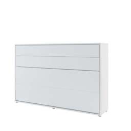 BC-05 Horizontal Wall Bed Concept 120cm - White Gloss 120 x 200cm - thumbnail 2
