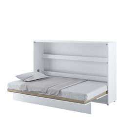 BC-05 Horizontal Wall Bed Concept 120cm - White Gloss 120 x 200cm - thumbnail 3