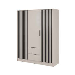 Nelly Hinged Door Wardrobe 155cm - Oak Artisan 155cm - thumbnail 3