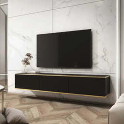Oro Floating TV Cabinet 175cm - Beige 175cm - thumbnail 2