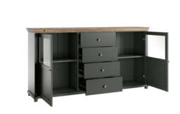 Evora 25 Sideboard Cabinet 181cm - Oak Lefkas 181cm - thumbnail 3