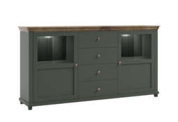 Evora 25 Sideboard Cabinet 181cm - Oak Lefkas 181cm - thumbnail 2