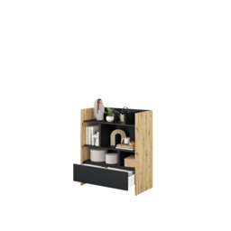 Bed Concept BC-25 Sideboard Cabinet 92cm - Oak Artisan 92cm - thumbnail 7