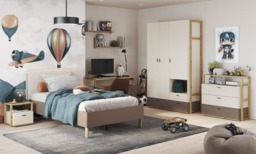 Lenny LY-05 Wall Shelf 90cm - Beige 90cm - thumbnail 6