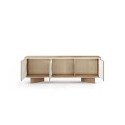 Semi TV Cabinet 154cm - Cappuccino 154cm - thumbnail 5