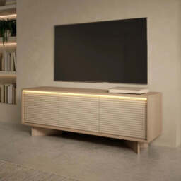 Semi TV Cabinet 154cm - Cappuccino 154cm - thumbnail 1