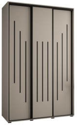 Dakota VIII Sliding Door Wardrobe 160cm - Cashmere 160cm - thumbnail 2
