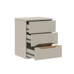 Edwal Bedside Table 50cm - Beige 50cm - thumbnail 3