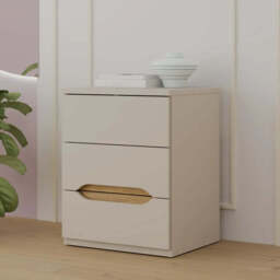 Edwal Bedside Table 50cm - Beige 50cm