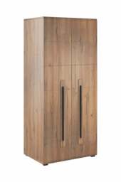 Tulsa 18 Hinged Wardrobe 90cm - Oak Grandson 90cm - thumbnail 2