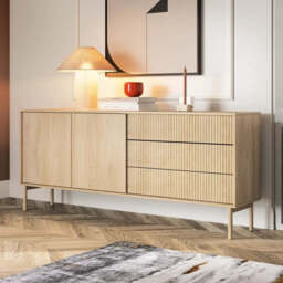 Tavo Sideboard Cabinet 187cm - Oak Cremona 187cm - thumbnail 1
