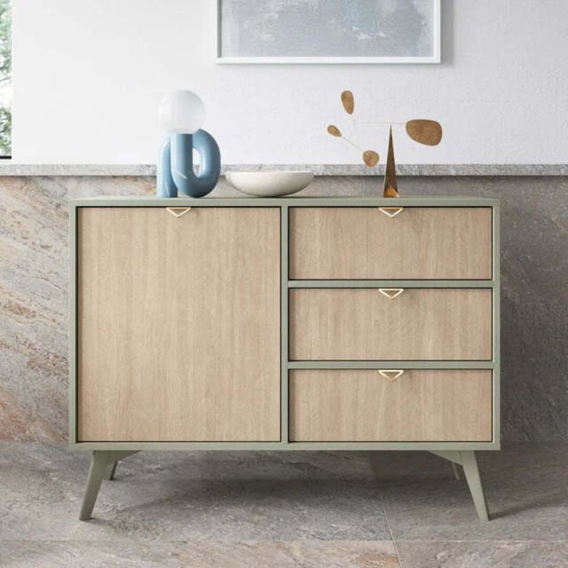 Forest Sideboard Cabinet 106cm - Green 106cm - image 1
