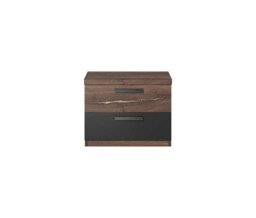 Sigma 22 Bedside Table 46cm - Oak Flagstaff 46cm - thumbnail 4